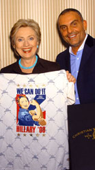 Hillary Clinton & Christian Audigier