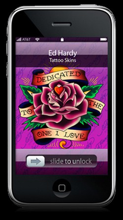    Ed Hardy Tattoo    iPhone 4G!